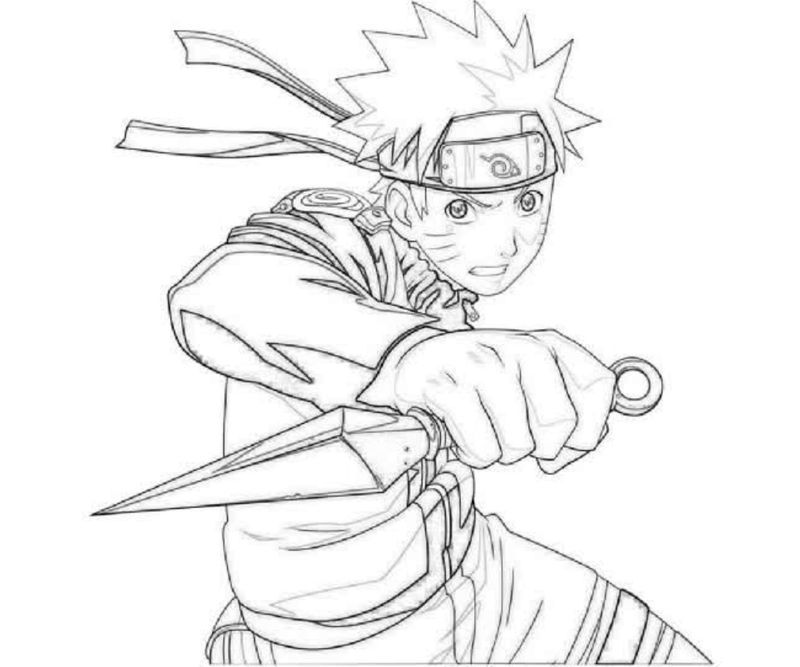 Have fun with these naruto coloring pages pdf ideas