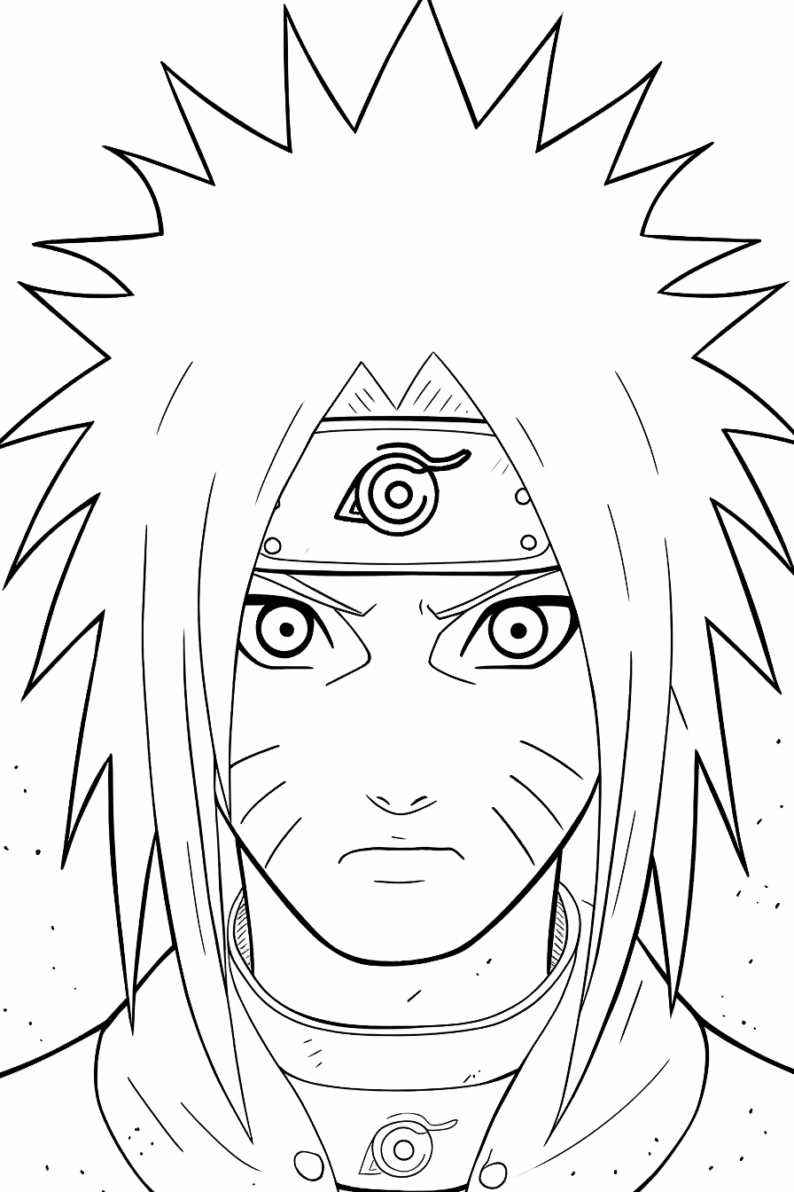 Naruto coloring pages