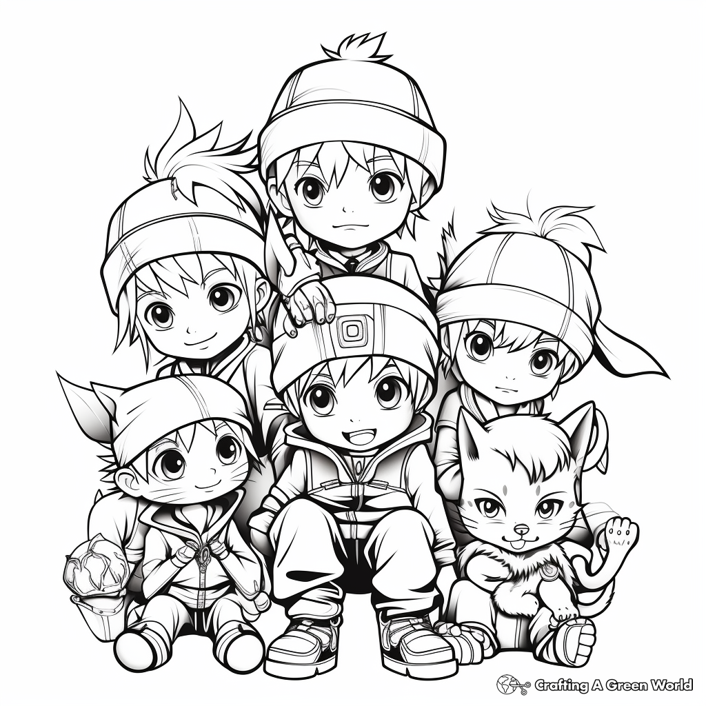 Naruto coloring pages