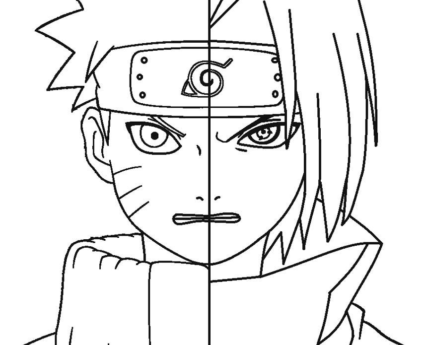 Naruto coloring pages â free printable coloring pages