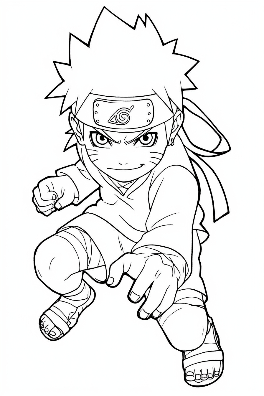 Naruto coloring pages