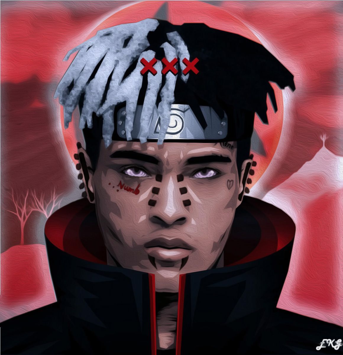 Xxxxtentacion naruto wallpapers