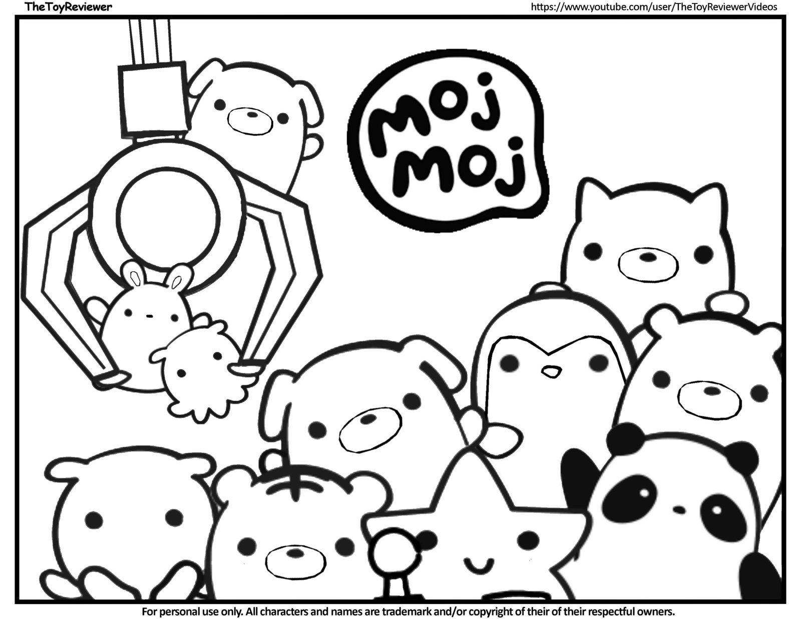 Mochi coloring pages printable for free download