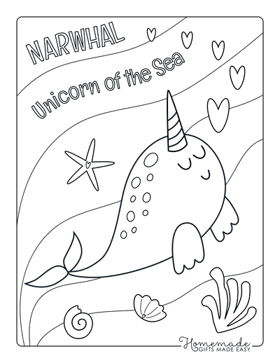 Magical unicorn coloring pages for kids adults