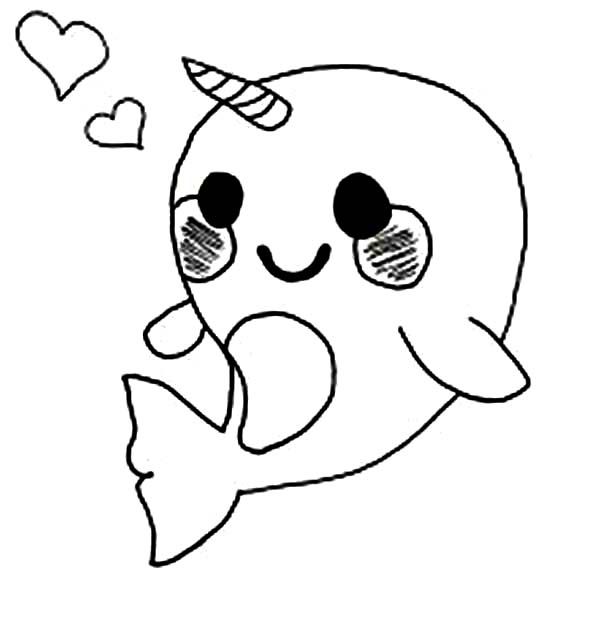 Cute baby narwhal coloring pages owl coloring pages unicorn coloring pages animal coloring pages