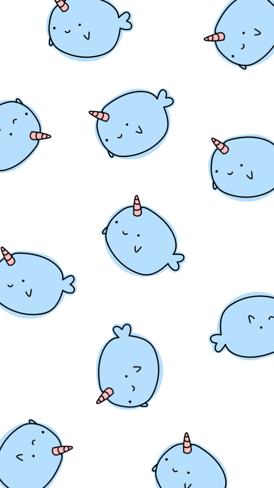 narwhal iphone wallpaper