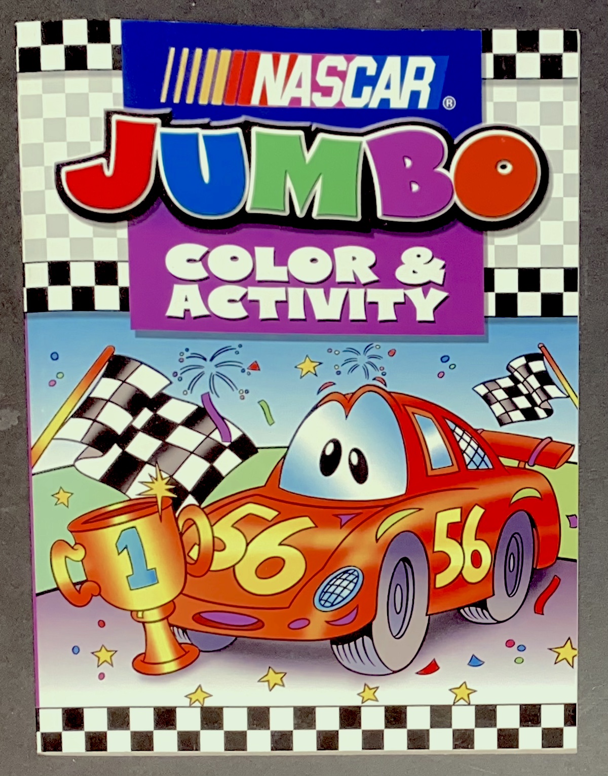 Nascar racing childrens workbooks