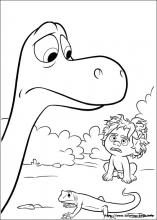 The good dinosaur coloring pages on coloring