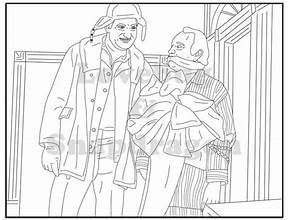 Coloring pages of national lampoons christmas vacation