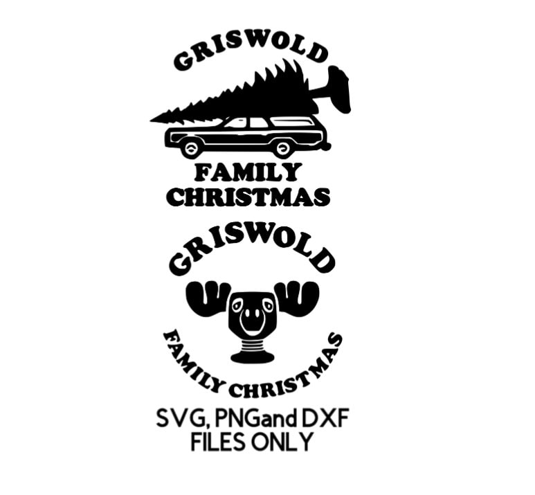 National lampoons christmas vacation griswold family christmas svg png dxf files download now