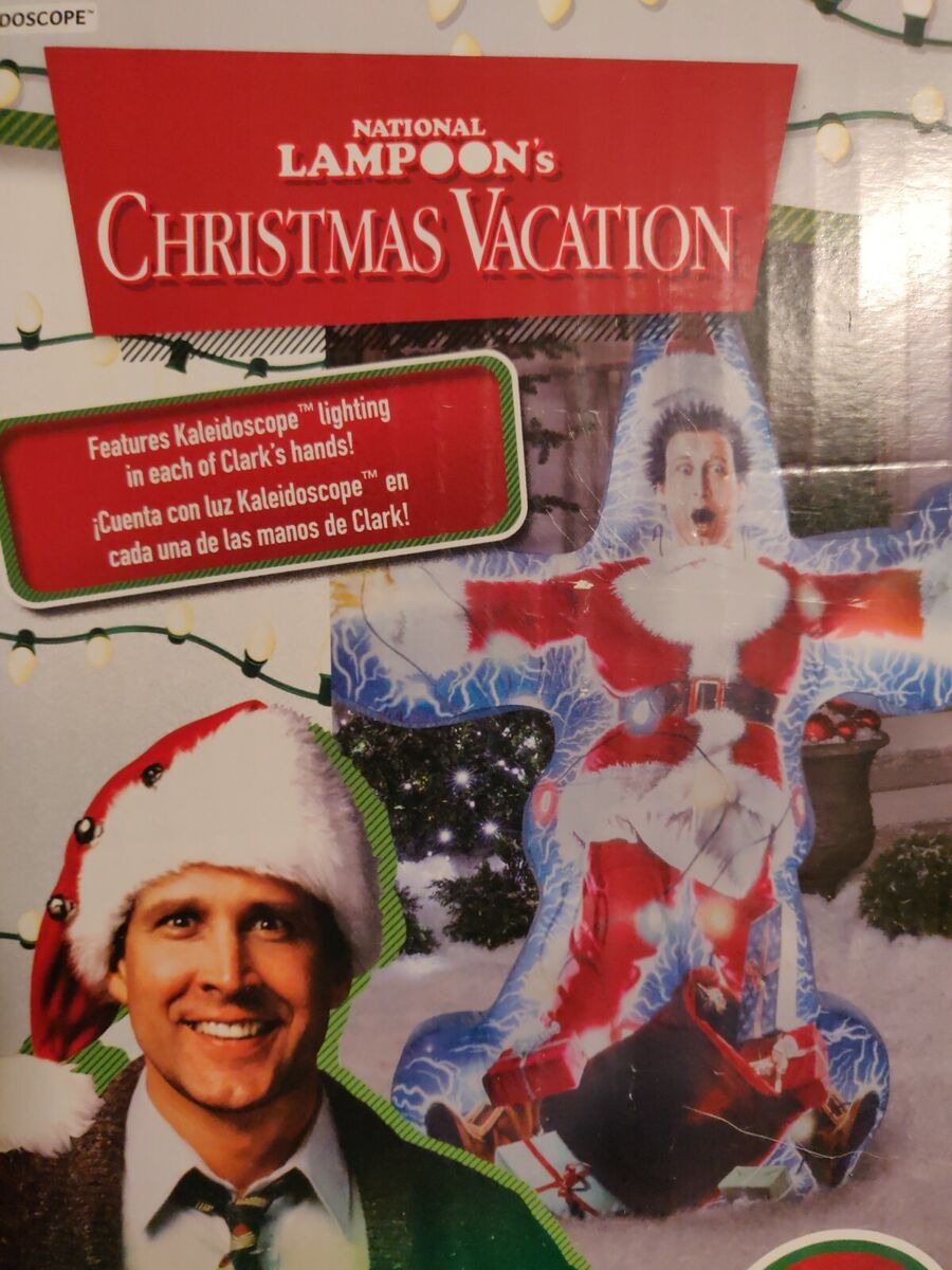 National lampoons christmas vacation clark griswold ft inflatable lightshow