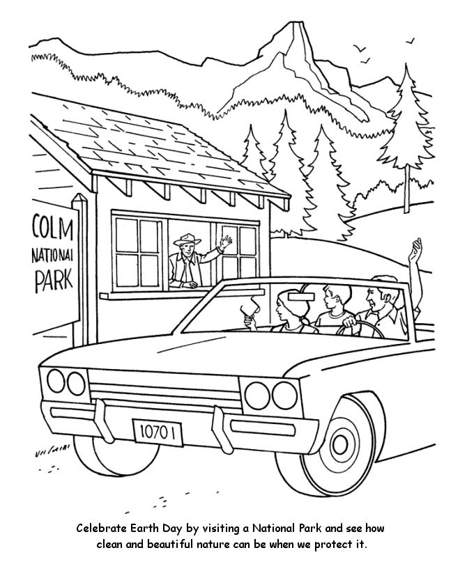 Earth day coloring pages