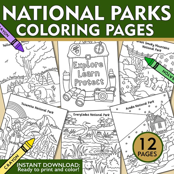 National parks coloring pages national parks coloring sheets kids national parks coloring pages national parks coloring pages for kids