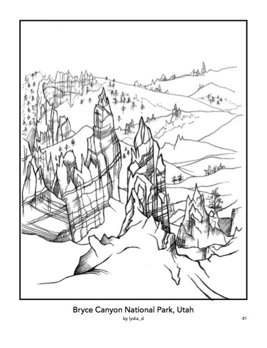 Color your park coloring book â national park foundation