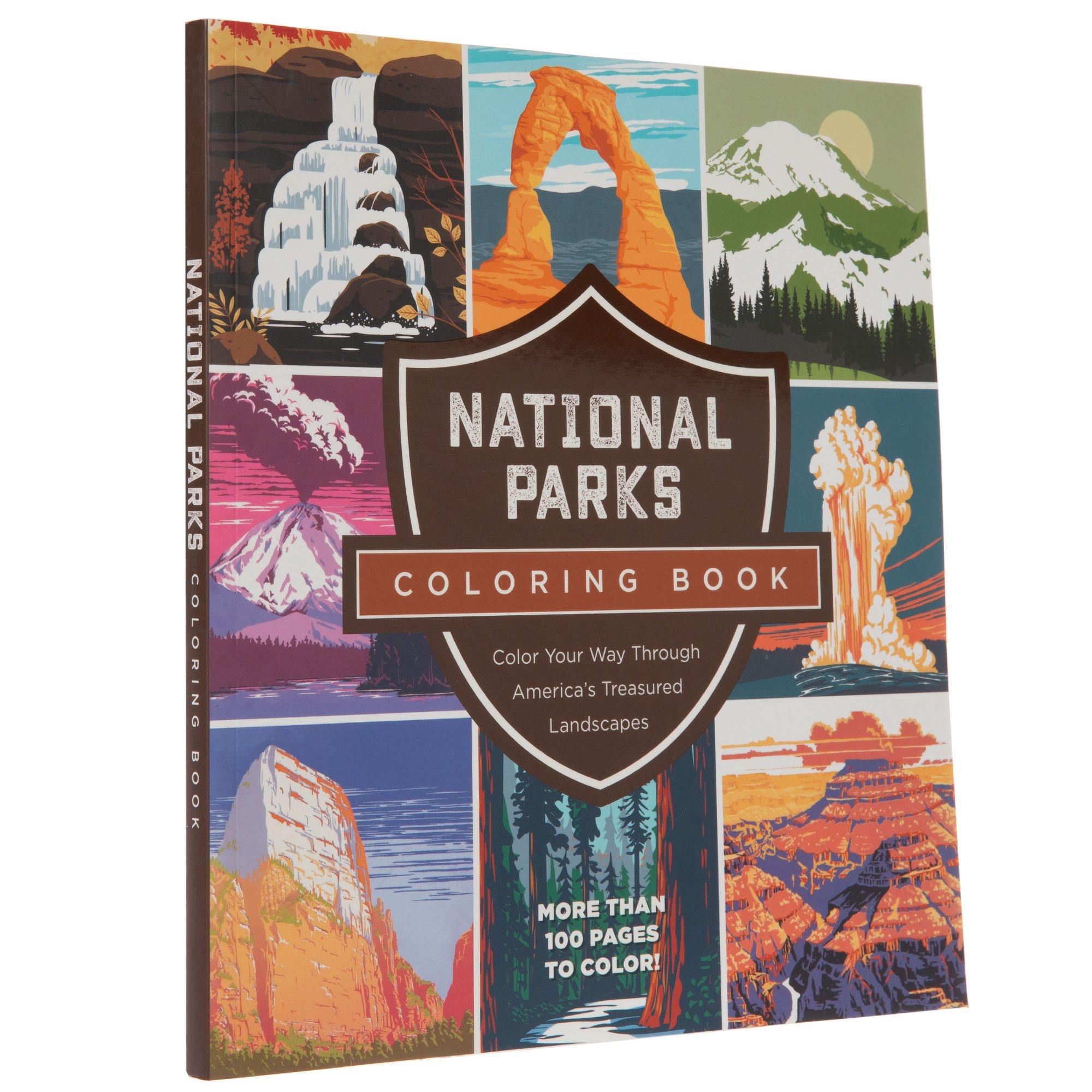 National parks coloring book hobby lobby