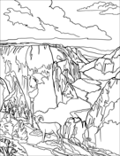 Us national parks coloring book free coloring pages