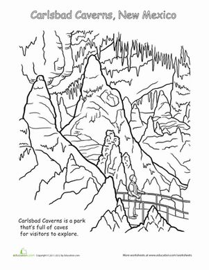 Carlsbad caverns national park worksheet education carlsbad caverns carlsbad caverns national park national parks