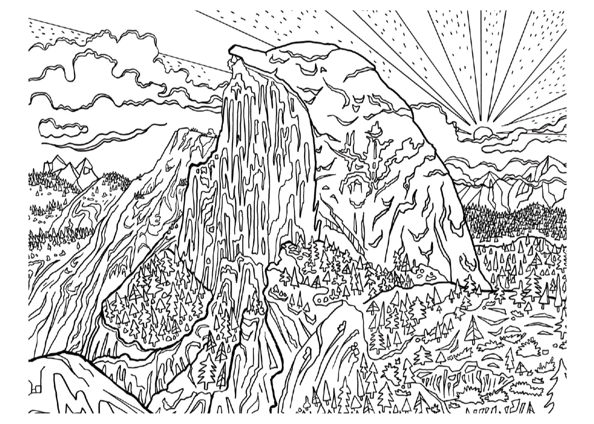 Color the great outdoors sierra club outings