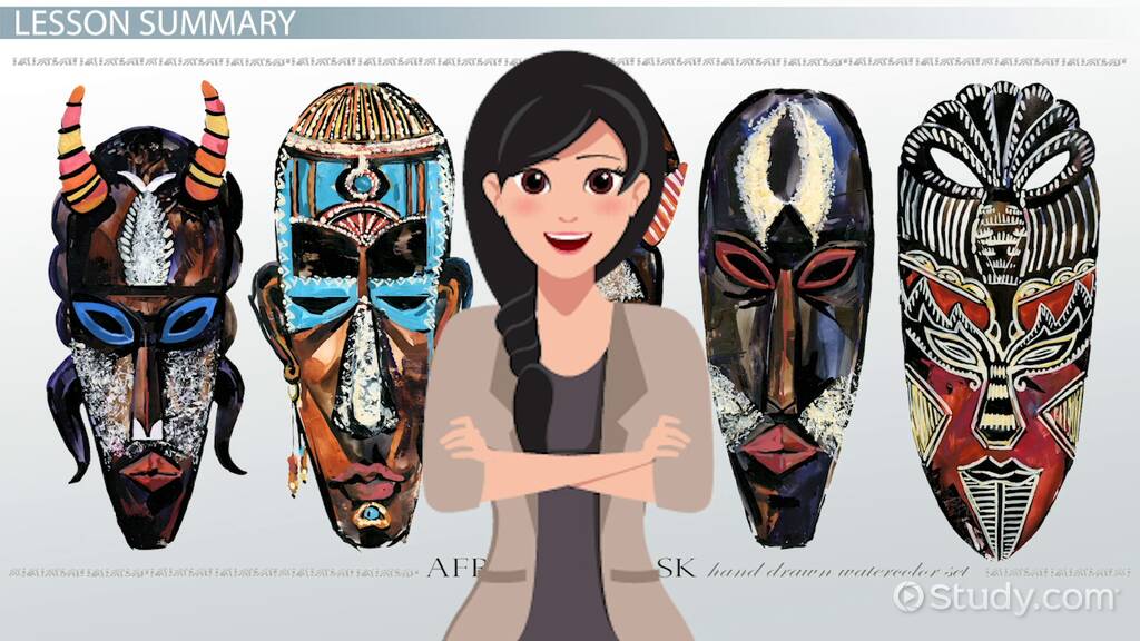 African masks structure types meaning