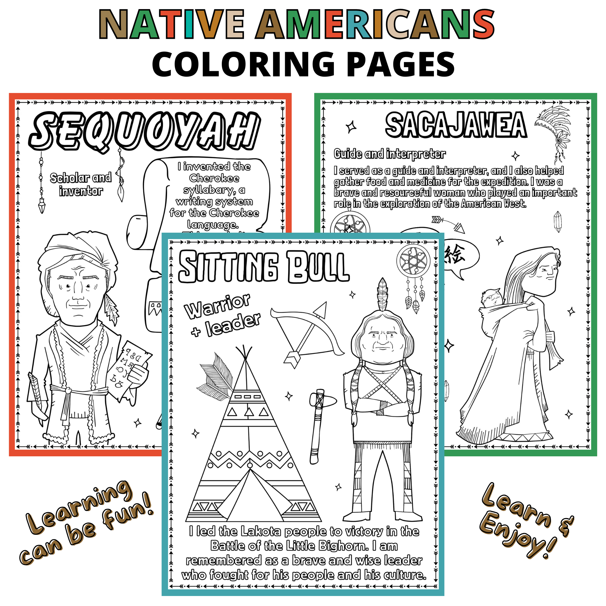Native americans heritage month coloring pages indigenous peoples day made by teachers