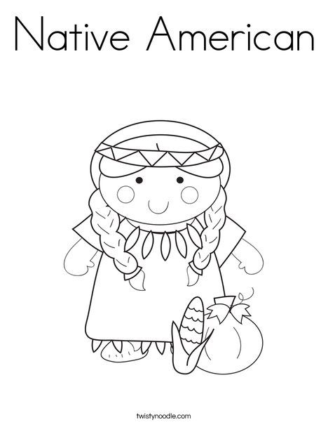 Native american coloring page native american music native american coloring pages for girls