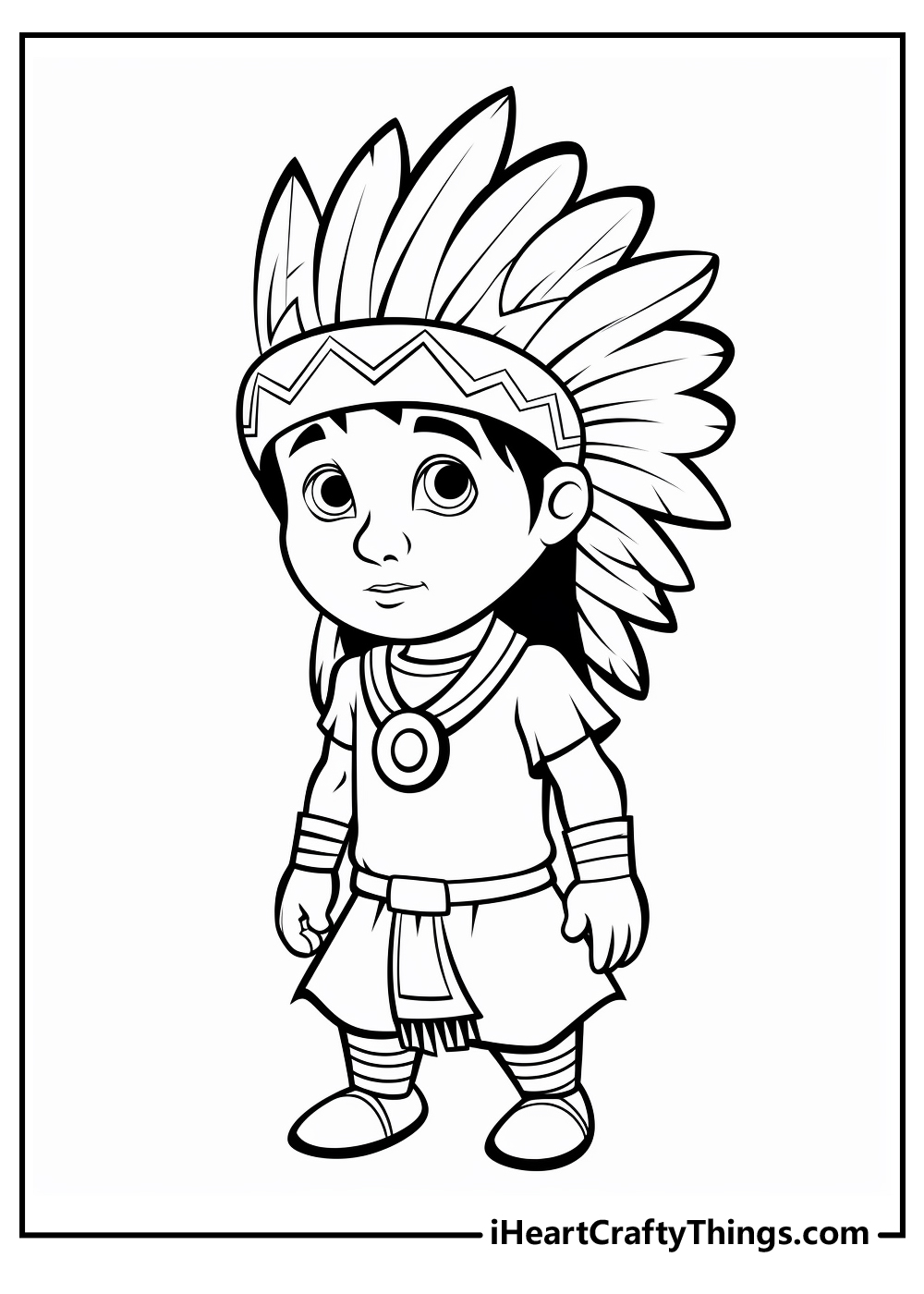 Native american coloring pages free printables