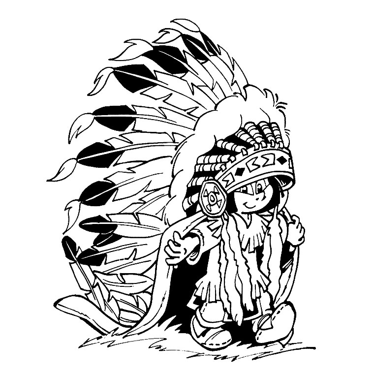 Yakari coloring pages for kids