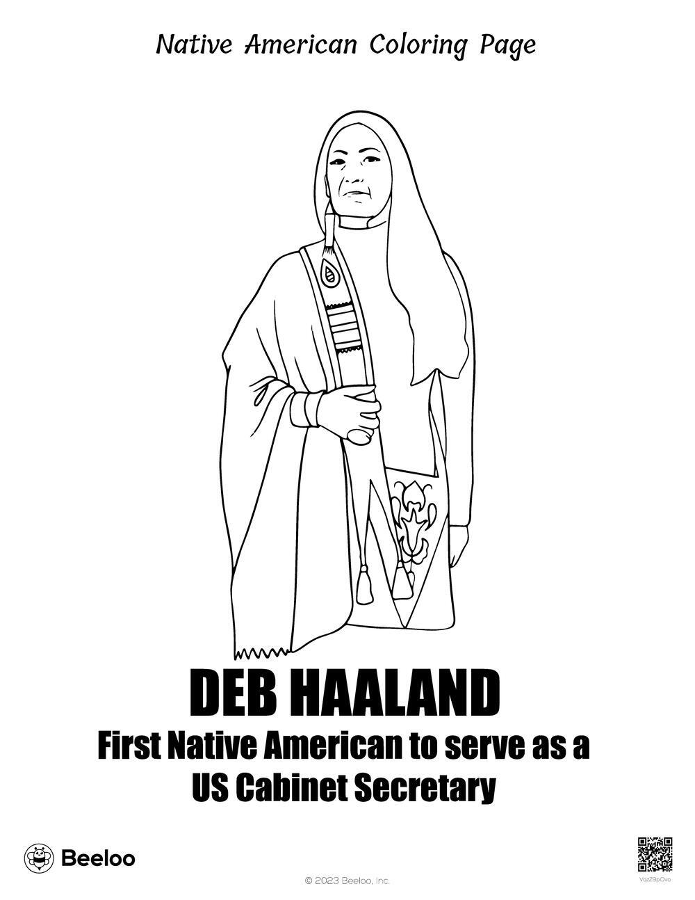 Native american coloring page â printable crafts and activities for kids