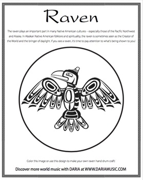 Alaska native american symbols â raven by world music with daria