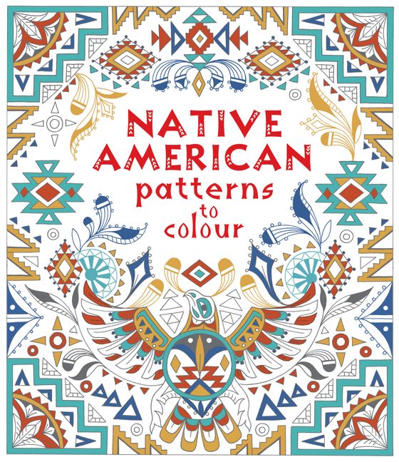 Native american patterns to colour stralia