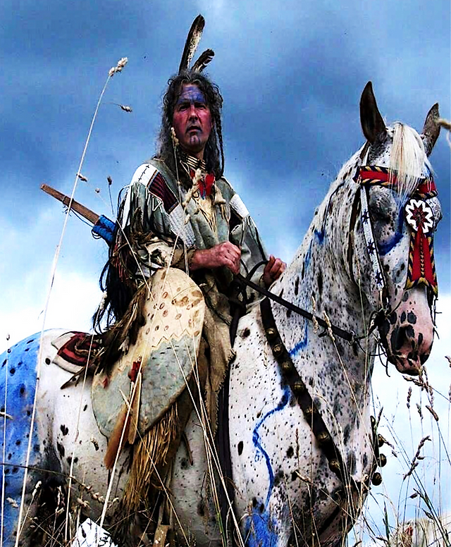 Indian warhorse paint