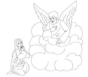 Coloring pages to teach about advent â christian childrens authors