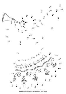 Christmas dot to dots christmas worksheets christmas angels christmas puzzle