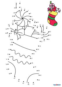 Free christmas dot to dot printables