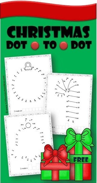 Ð free christmas dot to dot worksheets