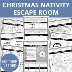 Nativity escape room