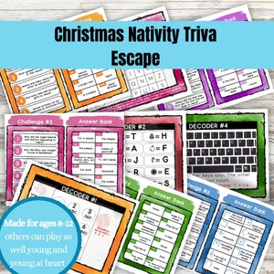 Nativity escape room