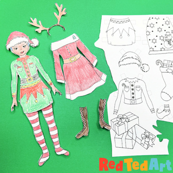 Christmas coloring pages activities