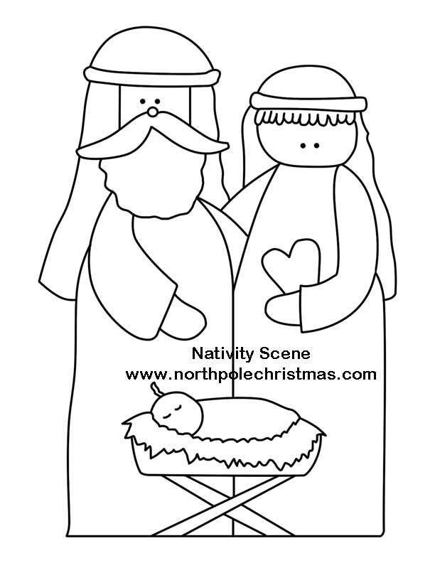 Nativity scene crafts