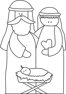 Nativity outline