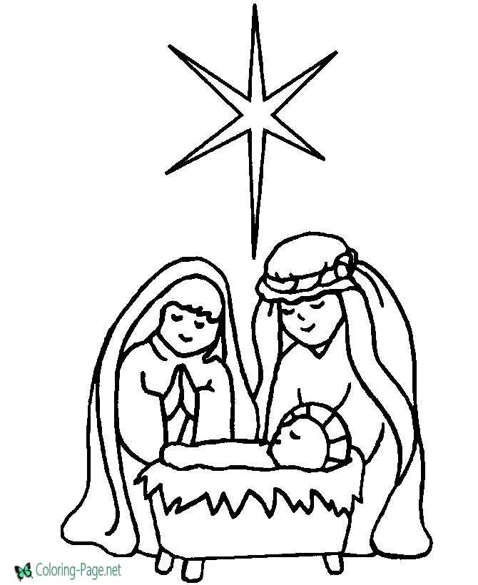 Christian coloring pages