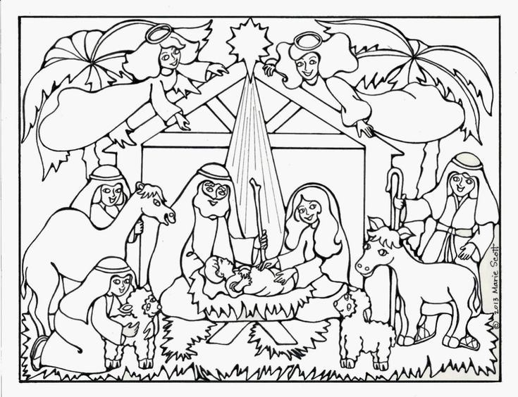 Printable coloring pages nativity coloring pages nativity coloring jesus coloring pages