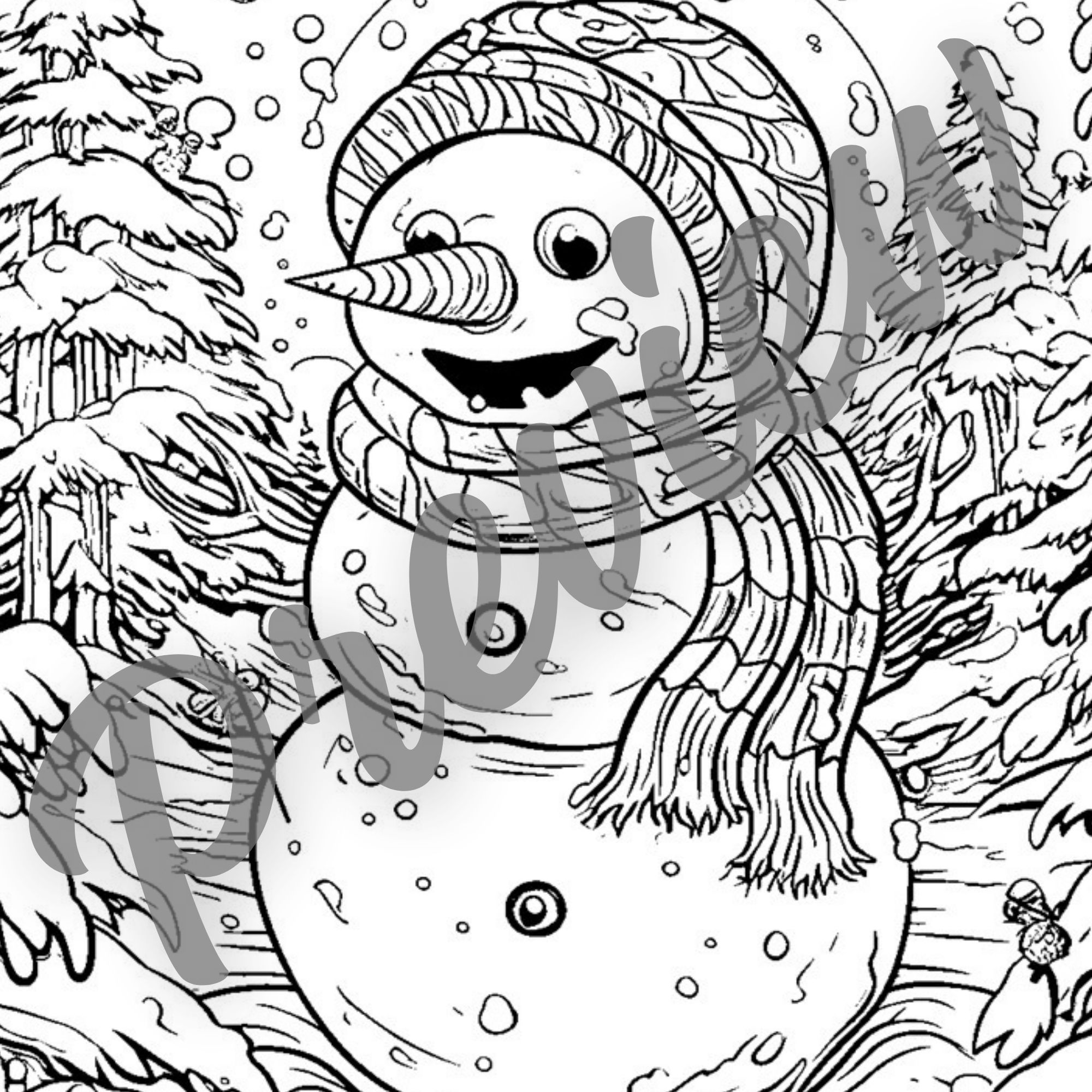 Middle school christmas coloring pages for stress relief