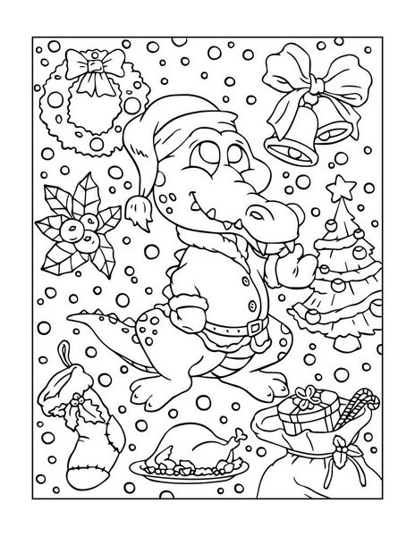 Christmas coloring pages