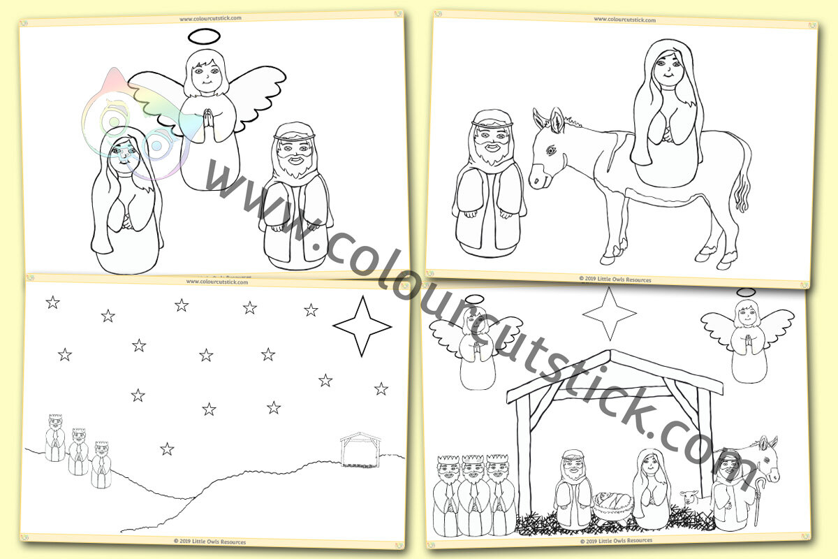 Free christmas colouringcoloring pages