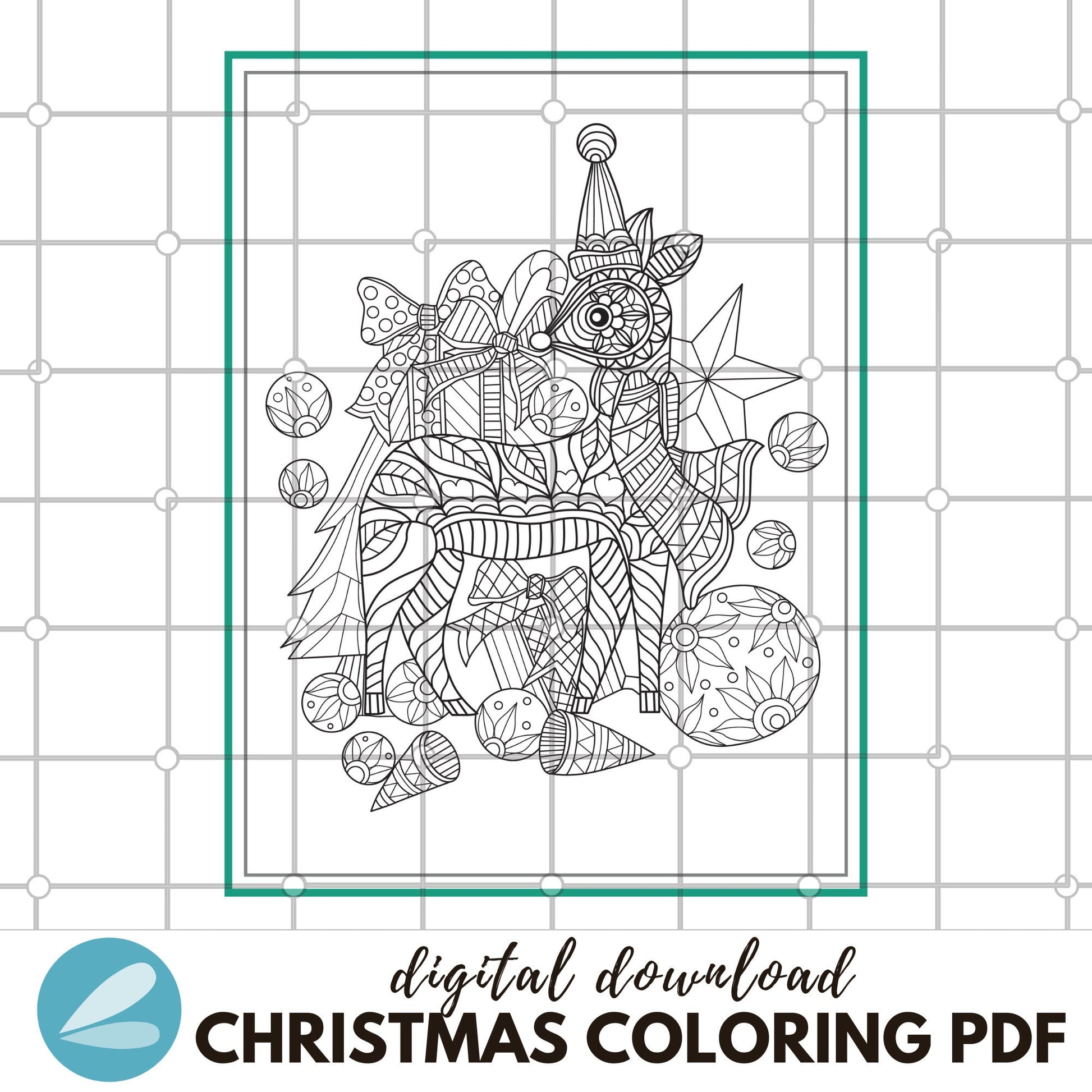 Christmas printable coloring pages