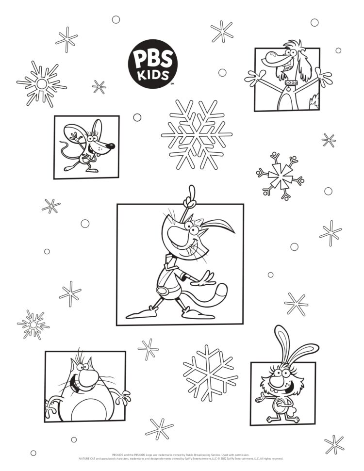 Nature cat wrapping paper kids coloring pages kids for parents