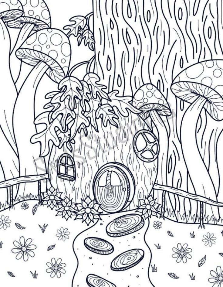 Adult coloring book page coloring pages nature coloring books coloring book pages