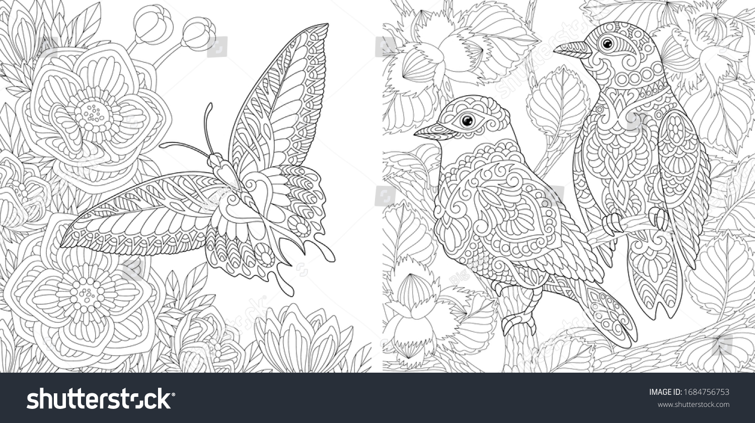 Adult coloring pages animals images stock photos d objects vectors