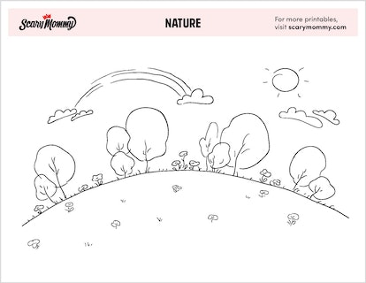 Free nature coloring pages thatll make you want to get outside